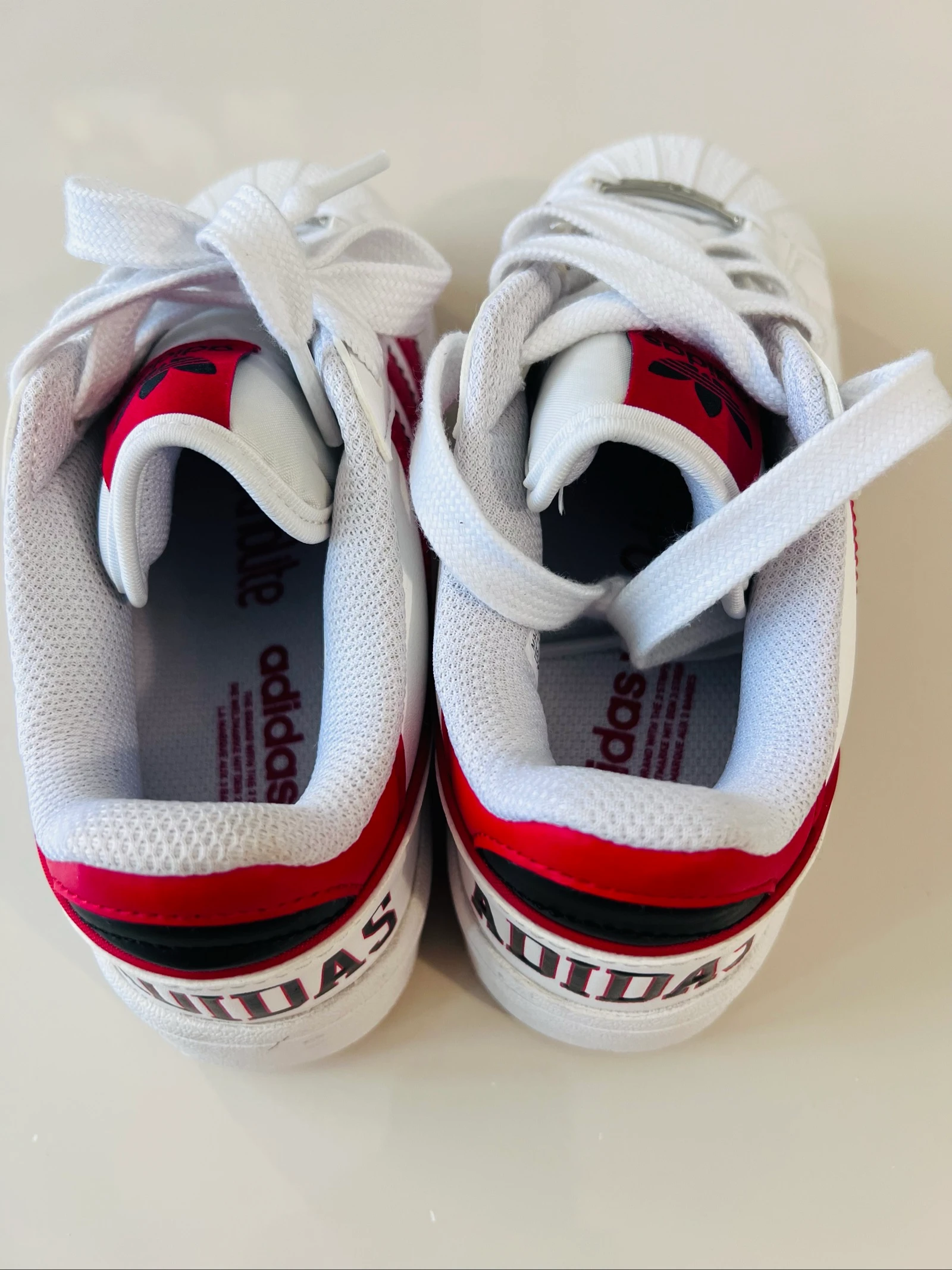 Zapatillas Adidas Originals Superstar XLG blanco y rojo - Talla 35.5 (US 3.5 / UK 3) – photo 4